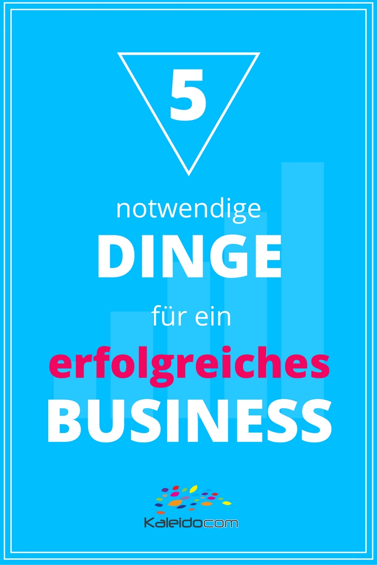 Durch die Vielzahl an Informationen und Unternehmen die es heutzutage gibt, wird es immer schwieriger aus der Masse herauszustechen. Wir haben die 5 notwendigen Dinge zusammengefasst, damit Sie online erfolgreich sind.