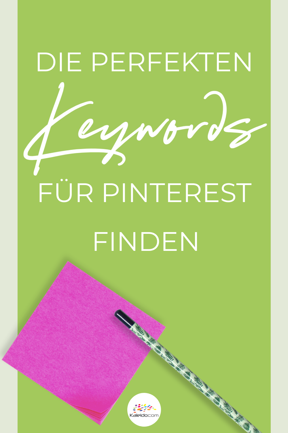 Die perfekten Keywords für Pinterest finden 6