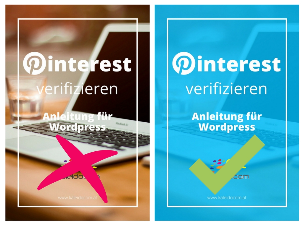 Bei einem guten Pin ist die Lesbarkeit wichtig.