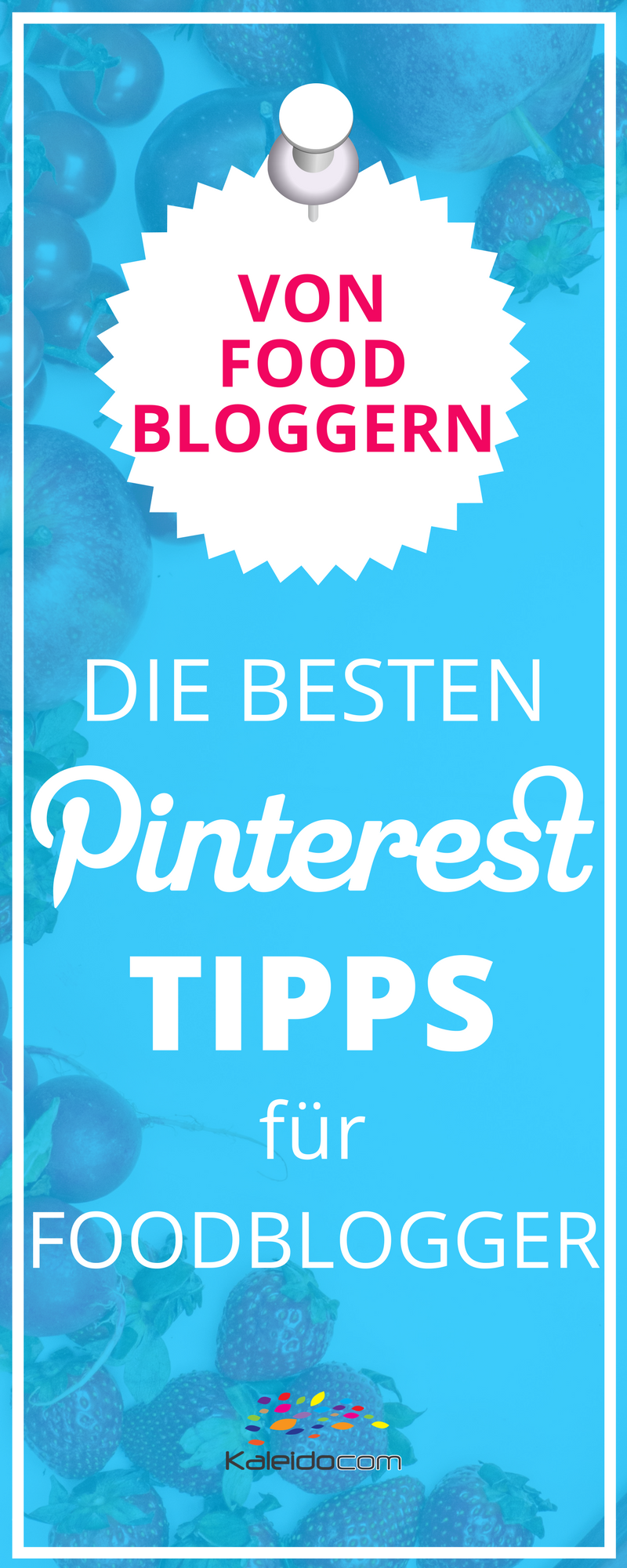 Die besten Tipps für Deinen Erfolg auf Pinterest als Foodblogger von Foodbloggern. #pinteresttipp