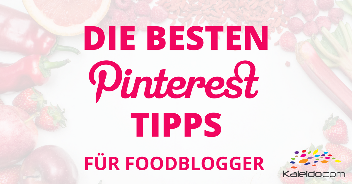Tipps für Foodblogger