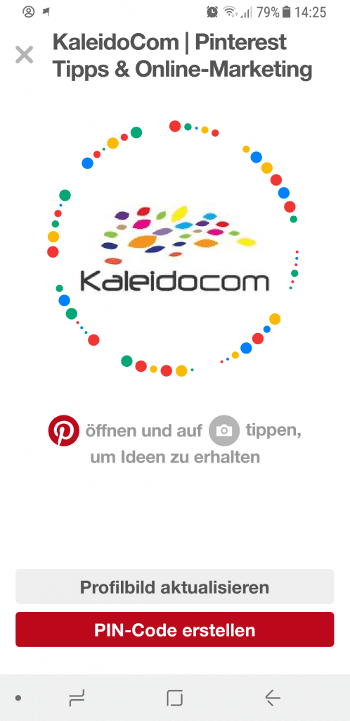 Pincode Profil Kaleidocom