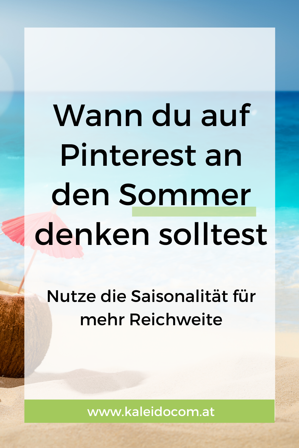 Das solltest du im Sommer pinnen 4 Pin Sommer Bild mit Flipflops