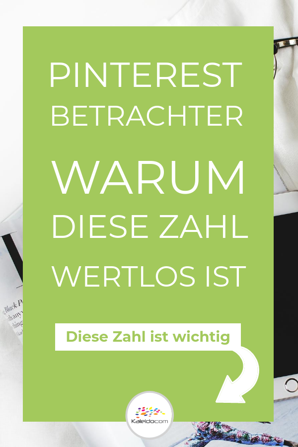 Pinterest Betrachter wertlos - Pingrafik