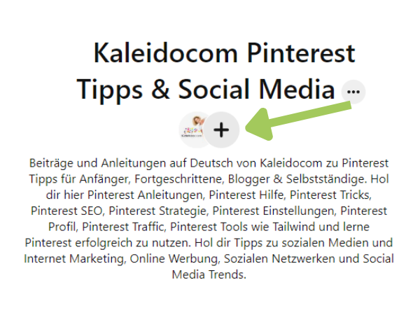 Pinterest Gruppenboards finden und richtig nutzen 5