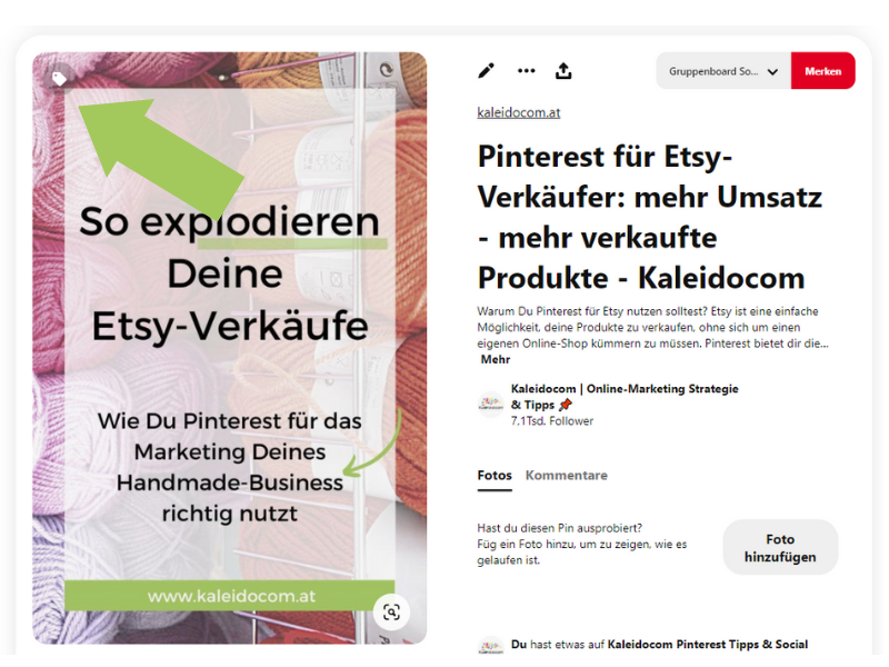 Was ist das Pinterest Verified Merchant Programm? 5