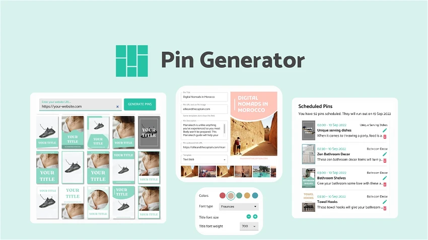 Pin Generator: automatisch Pins in Sekunden erstellen und pinnen 3