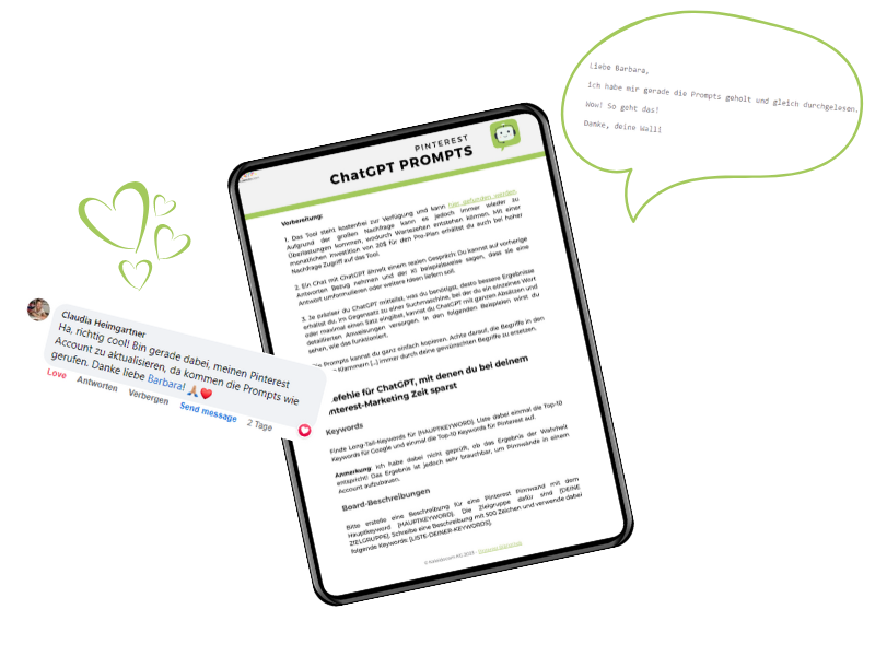 Testimonials ChatGPT Pinterest ChatGPT-Prompts 1