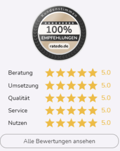 Eine Plakette zeigt 